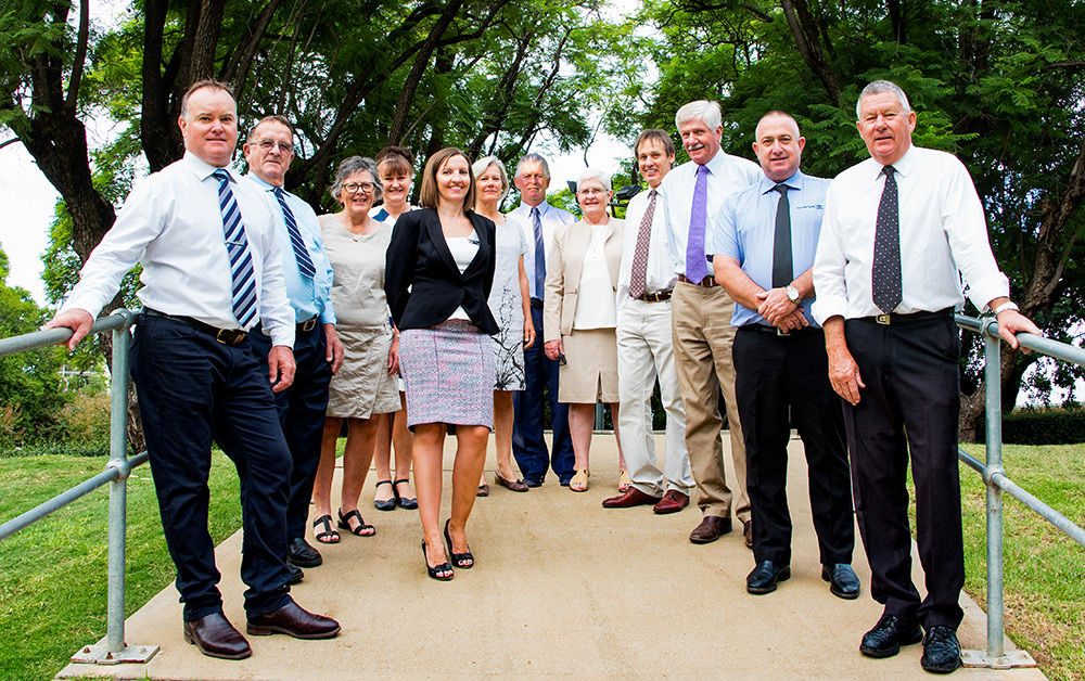 Warren Shire Council - Councillors Councillors Group Photo