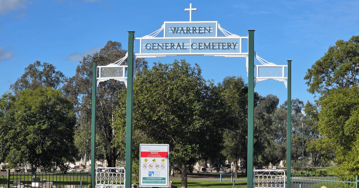Media Release: New Family Burial Plots at Warren Lawn Cemetery 