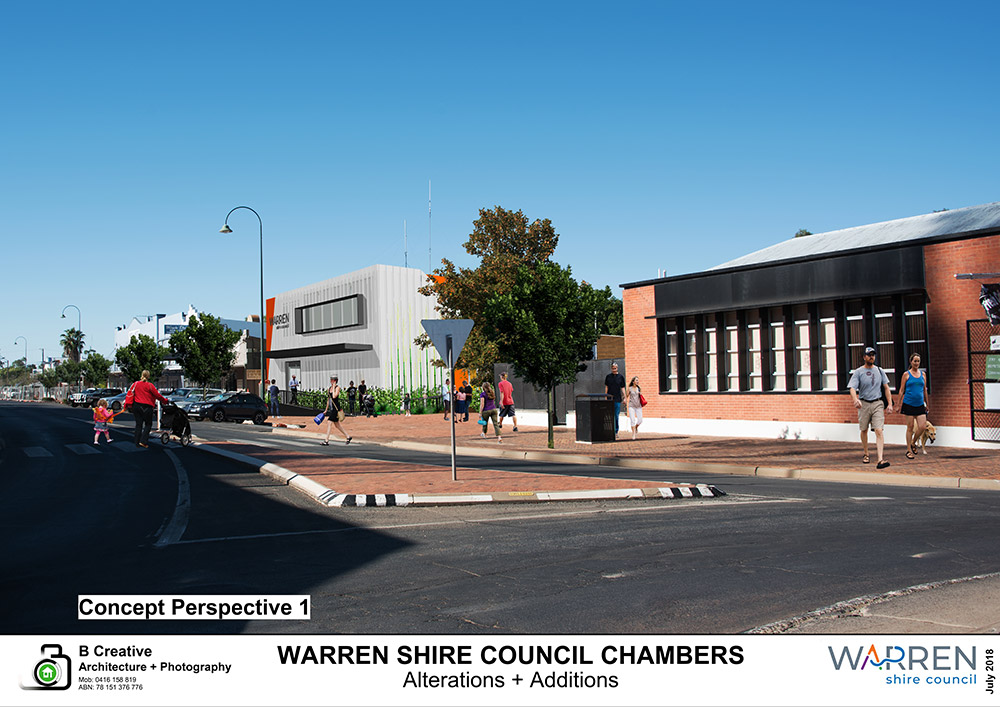 Warren Council Redevelopment Building.